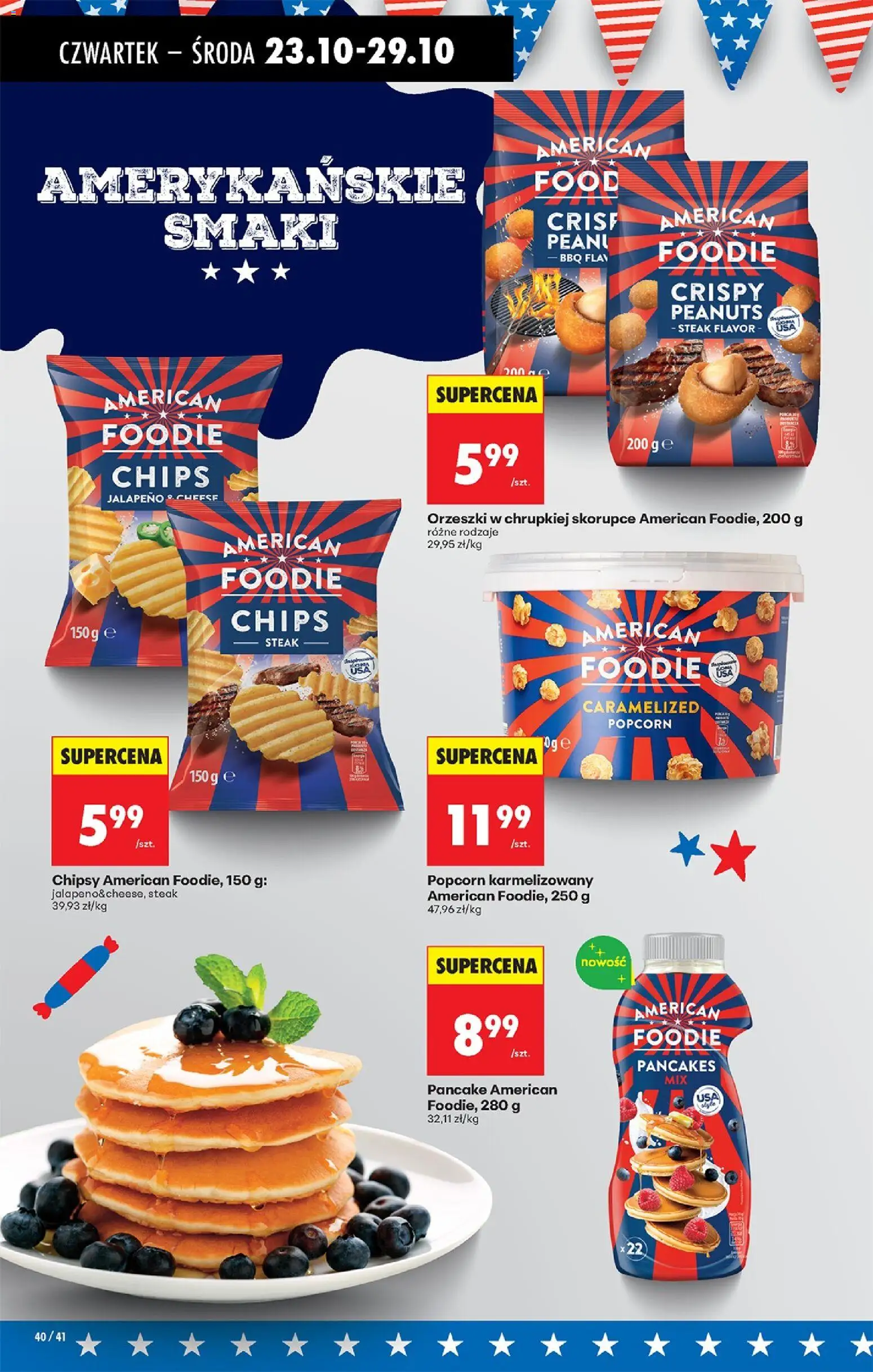 Biedronka gazetka - Oferta w tym tygodniu od 23.10.2025 | Strona: 54 | Produkty: Chipsy, Popcorn, Pancakes