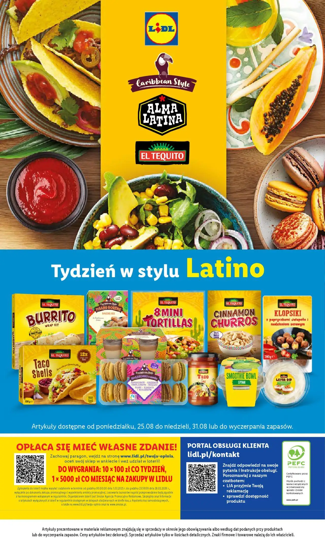 Lidl Katalog od 25.08.2025 | Strona: 54 | Produkty: Smoothie, Szpinak, Kawa, Sos