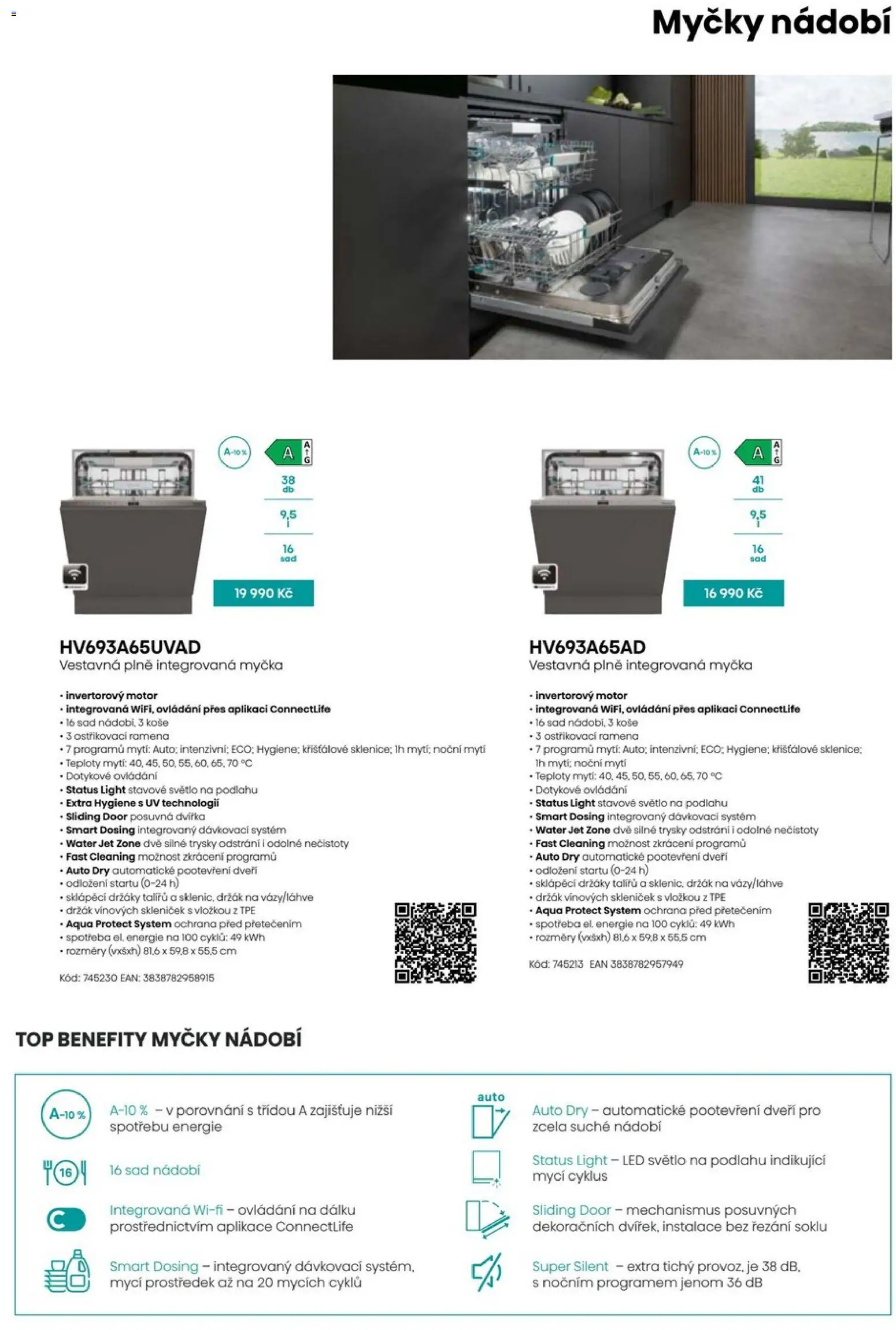 XXXLutz leták - Hisense 2025 od 01.09.2025 | Strana: 9 | Produkty: Nádobí, Myčka, LED, LED světlo