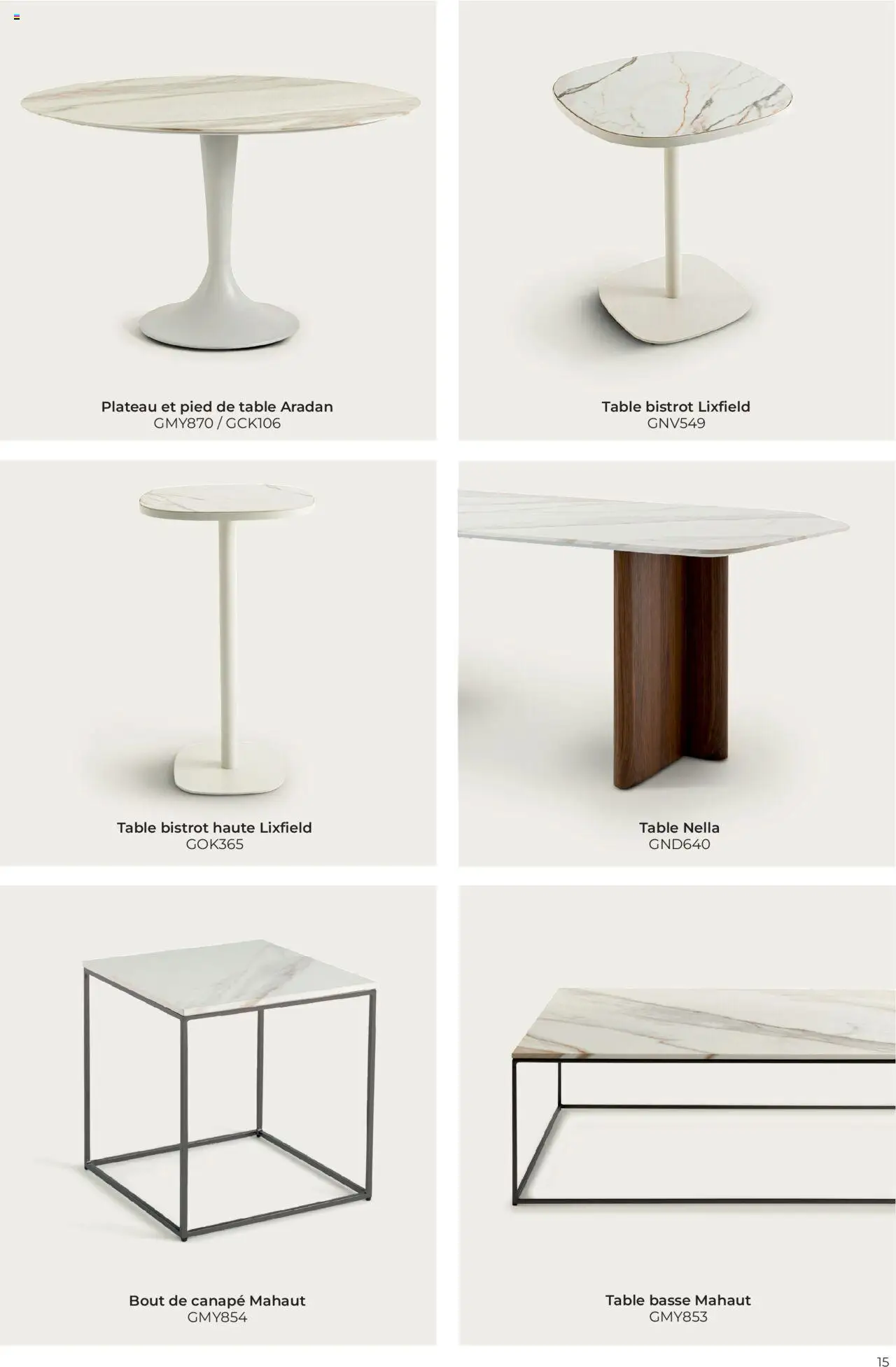 {H1} | Page: 15 | Produits: Suspension, Fauteuil, Table, Tapis