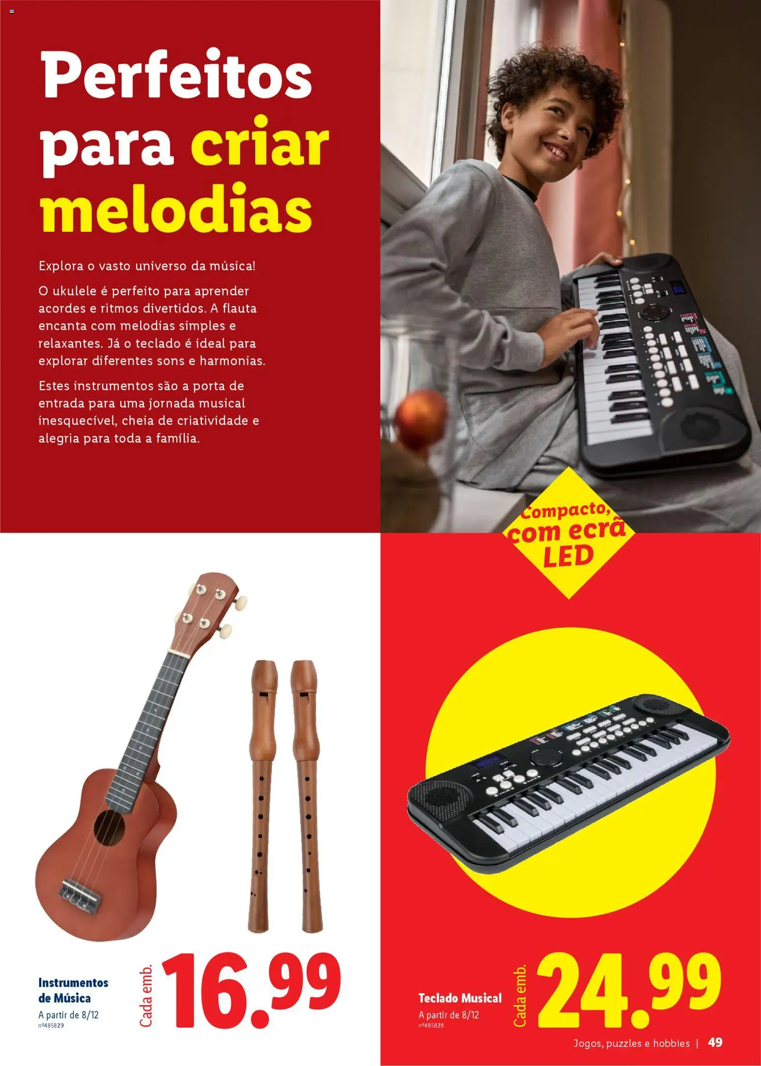 Lidl Folheto Especial │ válido de 27.10.2025 | Página: 49 | Produtos: Teclado, Porta