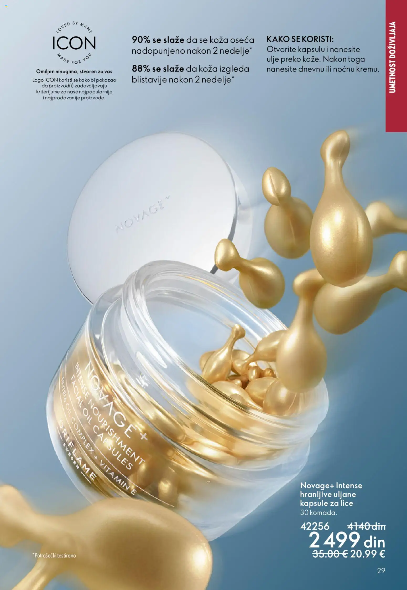 Oriflame katalog - važi od 22.04.2026 | Strana: 29 | Proizvode: Kapsule, Ulje