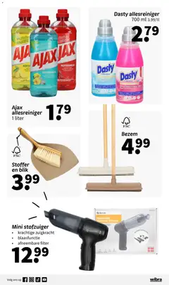 Wibra folder - Voorbeeld van een folder van Wibra, geldig van 16.03.2026 | Pagina: 6 | Producten: Wasverzachter, Robijn, Handschoenen, Koelkast