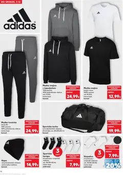 Sportske, čarape, 3 para, od pamuka i umjetnih, vlakana, vel. 35/38-43/46, razne boje, pakiranje - Pregled kataloga iz trgovine Kaufland, vrijedi od 03.12.2025 | Stranica: 18