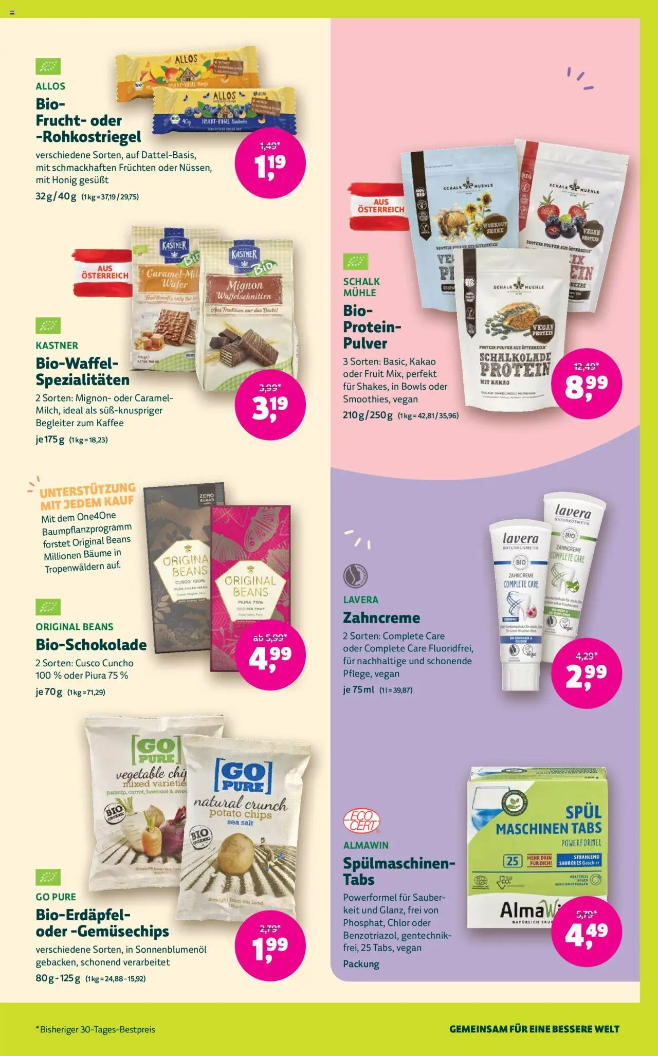 Denns BioMarkt Angebote gültig ab 10.09.2025 | Seite: 11 | Produkte: Chips, Mühle, Kaffee