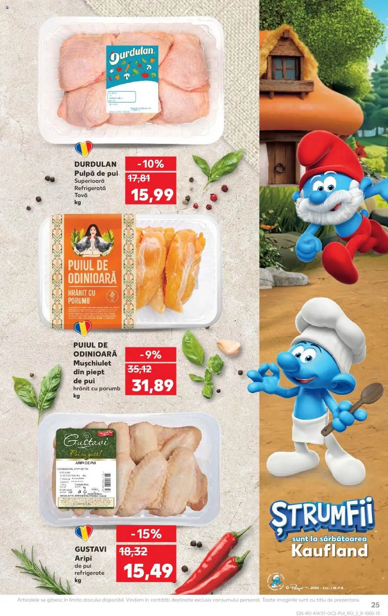 Kaufland RO akciós ujság - amely érvényes a következő dátumtól: 10.09.2025 | Oldal: 25