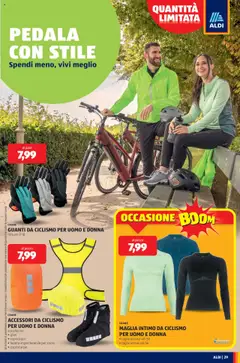 Volantino Aldi del 22.09.2025 | Pagina: 29 | Prodotti: Intimo, Zaino, Guanti, Gilet