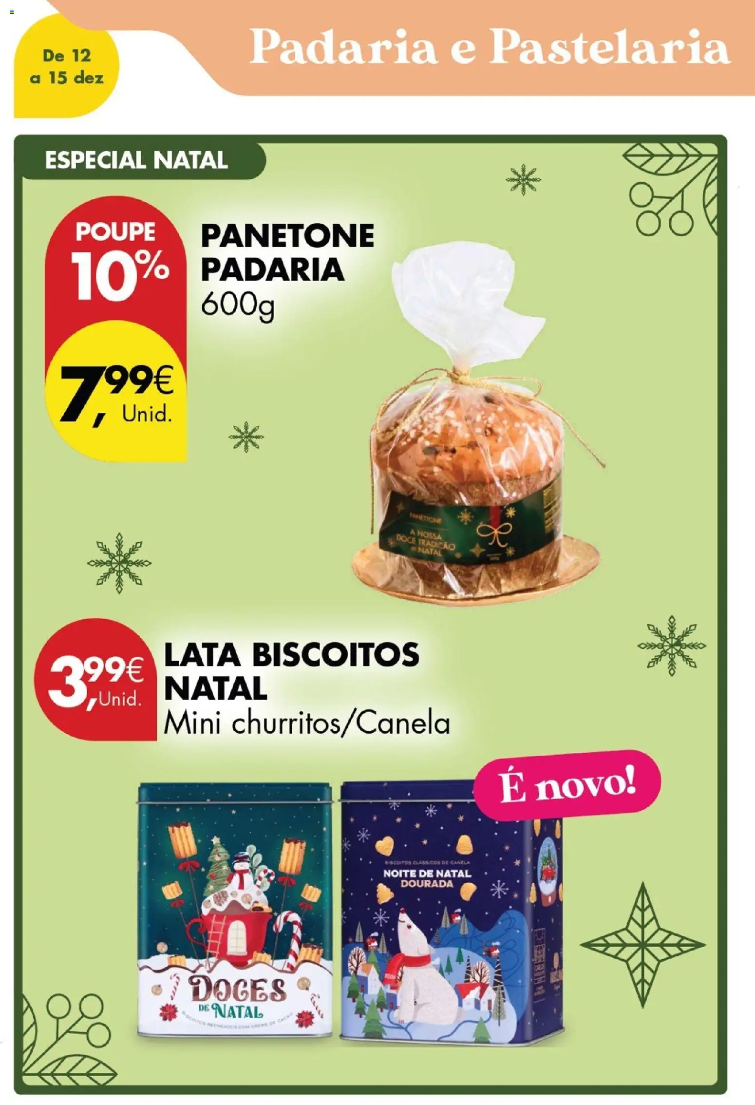 Pingo Doce Poupe este Fim de Semana │ válido de 12.12.2025 | Página: 15 | Produtos: Padaria, Canela, Creme, Biscoitos
