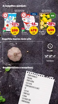 SISSY RÖGÖS TÚRÓ, félzsíros, 400 g - amely érvényes a következő dátumtól: 18.12.2025 | Oldal: 13