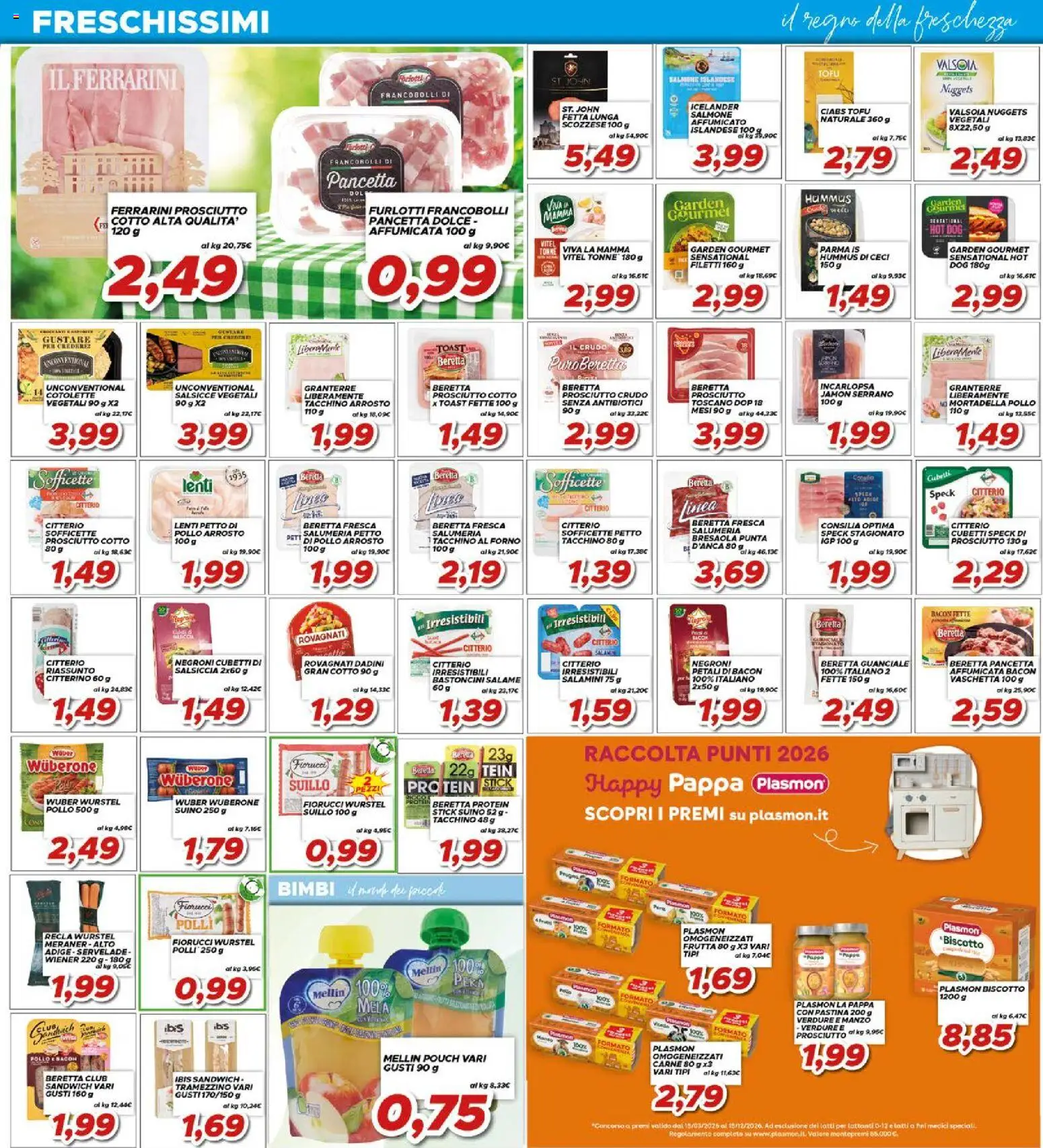 Volantino Ma Supermercati del 07.04.2026 | Pagina: 9 | Prodotti: Prosciutto Crudo, Pollo, Prosciutto, Tofu