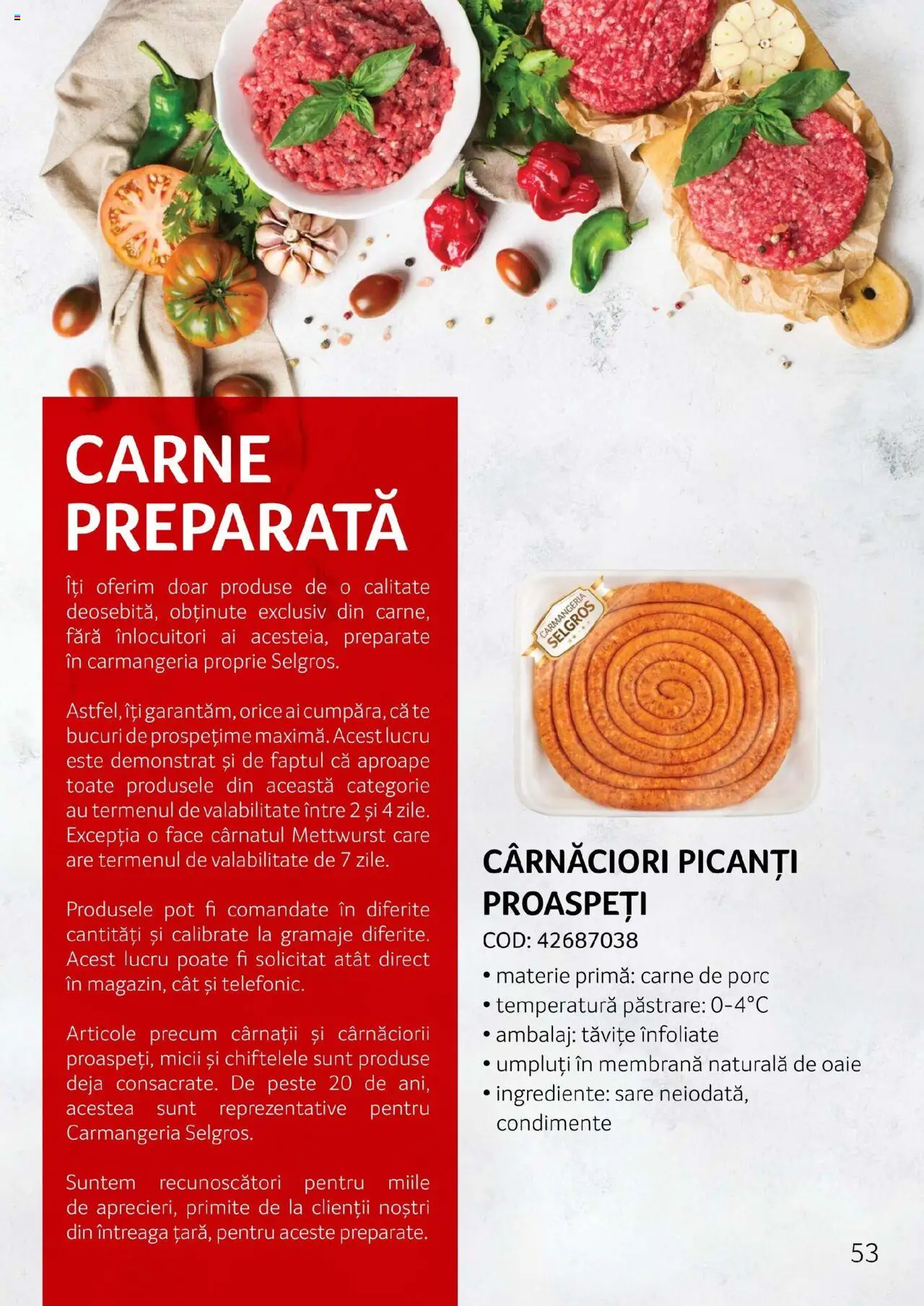 Catalog Selgros - Carne – valabil de la 27.04.2023 | Pagină: 53 | Produse: Press Kemik, Grătar, Carne De Porc, Pește