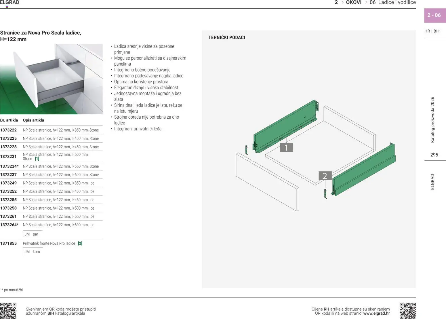 Elgrad katalog | vrijedi od 14.04.2026 | Stranica: 8 | Proizvodi: Ladice