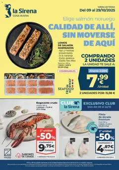 Vista previa La Sirena folleto válido desde el 09.10.2025