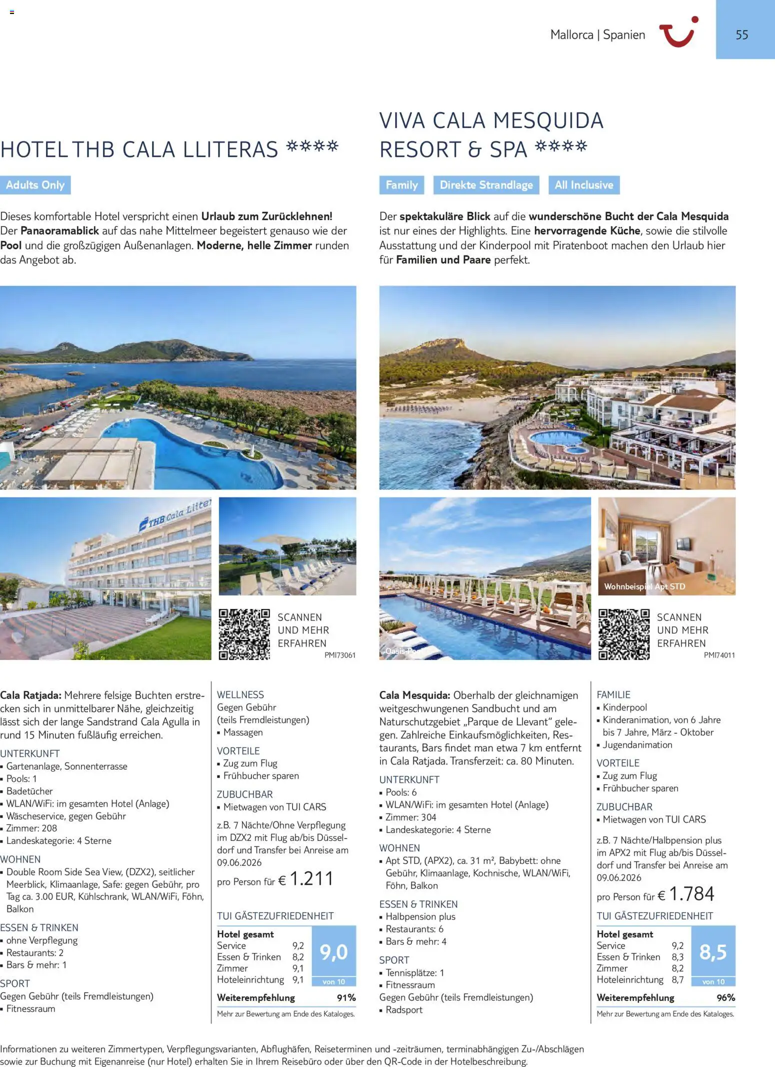 Aida  Südeuropa & Nordafrika 2026/27 – gültig ab 01.01.2026 | Seite: 55 | Produkte: Babybett