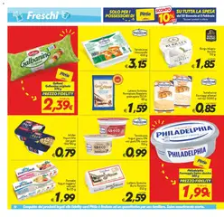 Anteprima del volantino SuperConveniente Castelvetrano catalogo valido a partire dal 23.01.2026 | Pagina: 12 | Prodotti: Yogurt greco, Yogurt, Formaggio, Burrata