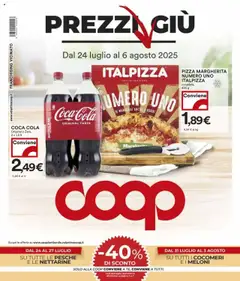 Anteprima del volantino COOP Angera catalogo valido a partire dal 24.07.2025