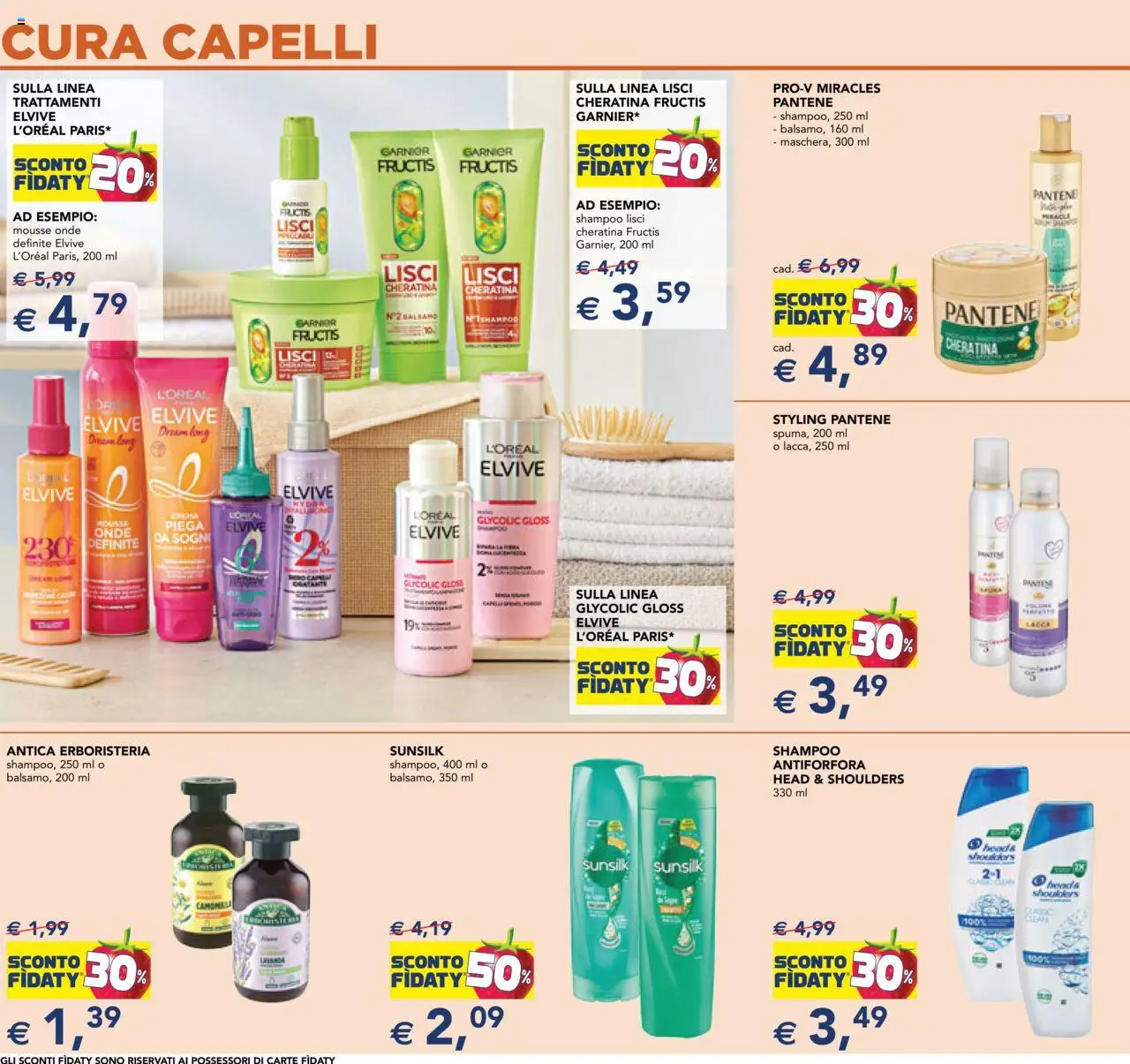 Volantino Esselunga S del 11.09.2025 | Pagina: 6 | Prodotti: Shampoo, Crema, Lacca