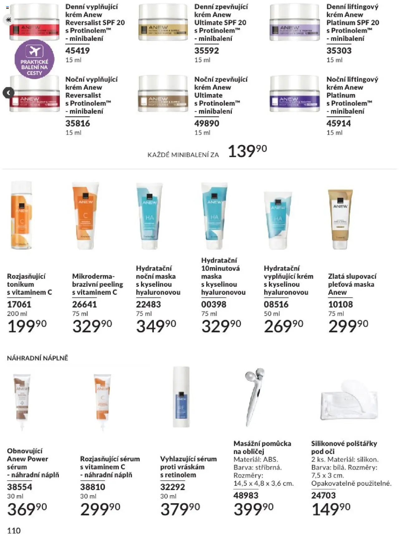 Avon katalog 6/2025 od 01.06.2025 | Strana: 110 | Produkty: Sérum, Krém, Tonic, Peeling