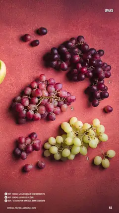Pré-visualização Makro Especial Frutas e Verduras 2026 válido de 06.03.2026 | Página: 55 | Produtos: Uvas