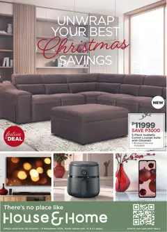 House and Home specials catalogue – valid from 20.10.2025