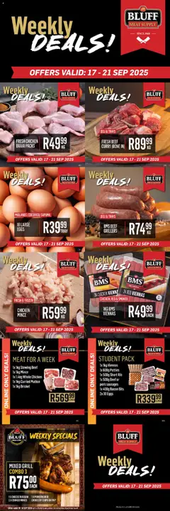 Bluff Meat Supply specials catalogue – valid from 17.09.2025