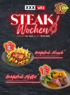 XXXL Lutz Restaurantgutscheine ab 08.02.2026 gültig