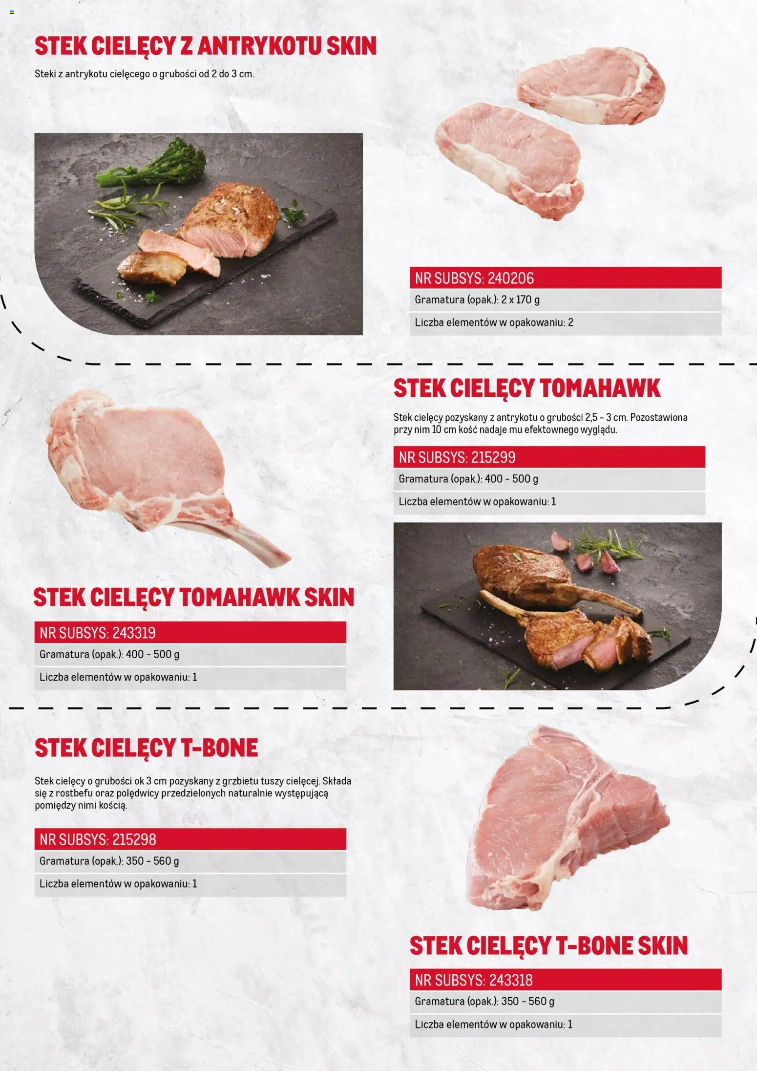 Makro gazetka - Katalog Cielęcina od 01.03.2026 | Strona: 6 | Produkty: Steki, Stek cielęcy