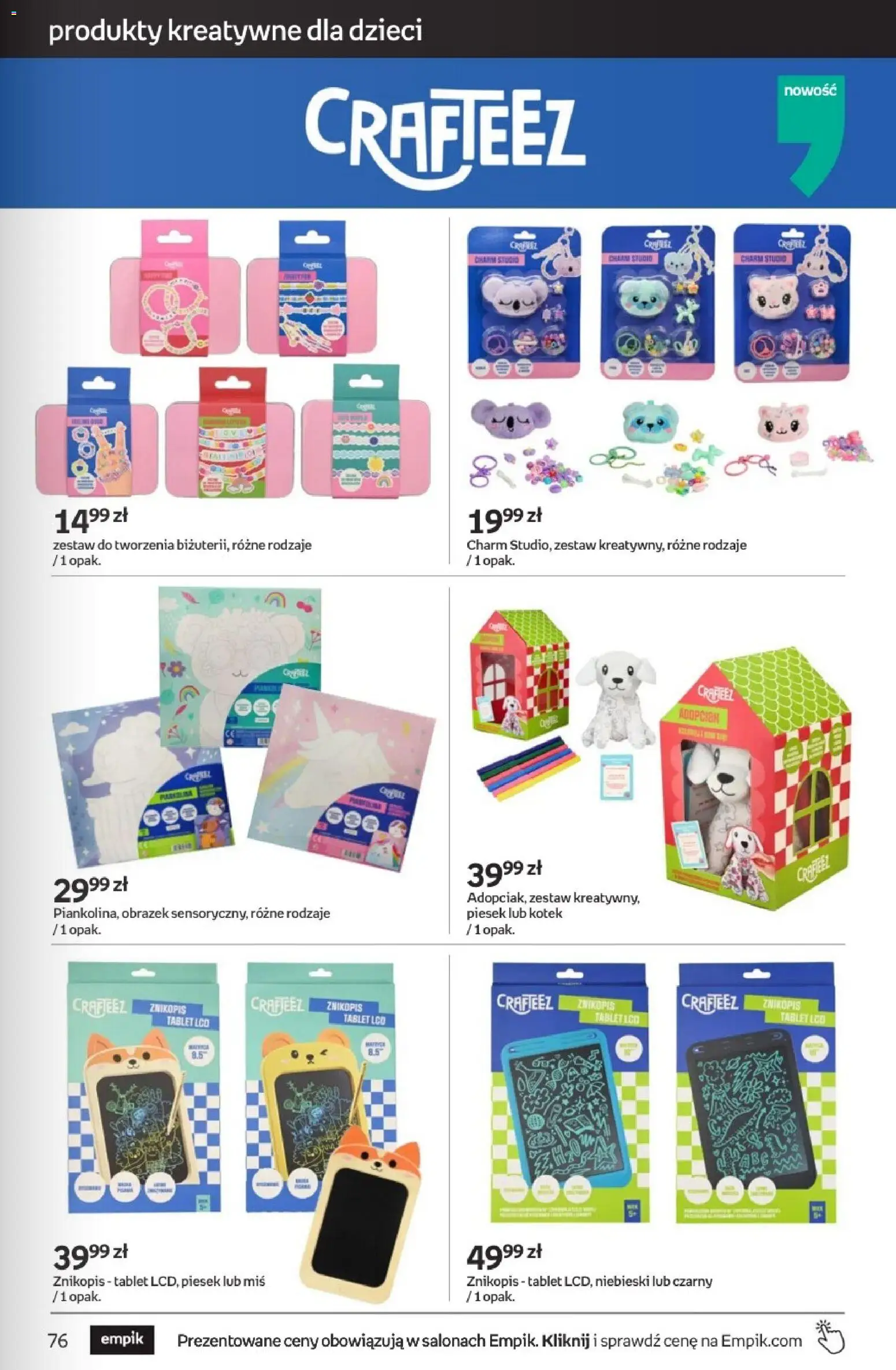 Empik promocje - Tom kultury Zabawki od 25.02.2026 | Strona: 17 | Produkty: Tablet