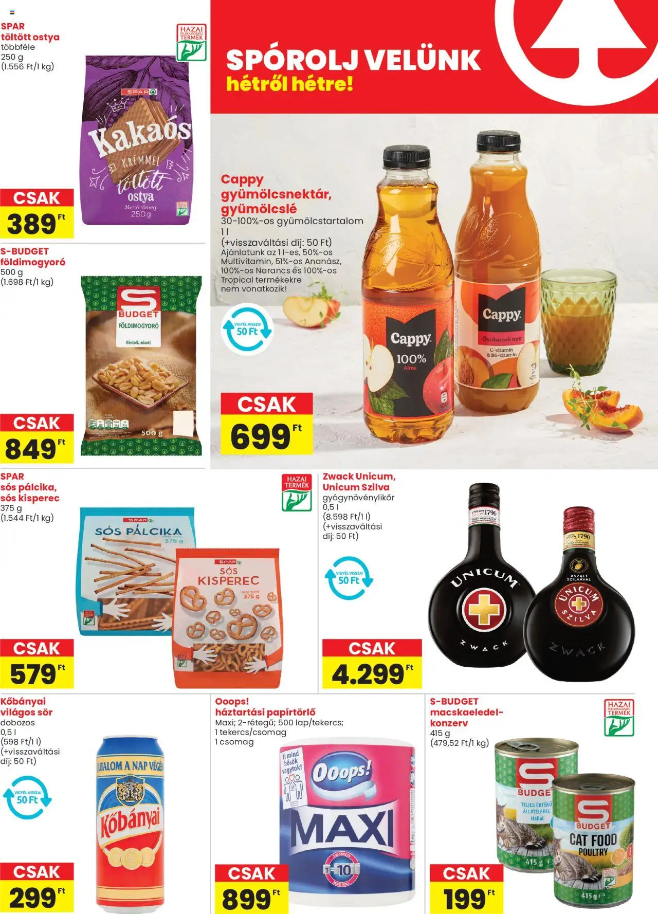 Spar akciós ujság - amely érvényes a következő dátumtól: 18.09.2025 | Oldal: 3 | Termékek: Őszibarack, Kisperec, Szilva, Sör