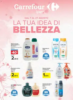 Anteprima del volantino Carrefour Iper - Bellezza catalogo valido a partire dal 07.08.2025