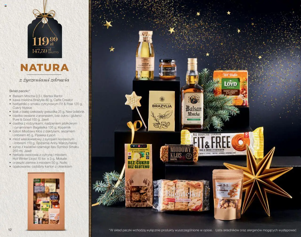Makro Gazetka - Świat prezentów od 06.10.2025 | Strona: 12 | Produkty: Miód, Pączki, Herbatniki, Ciastka