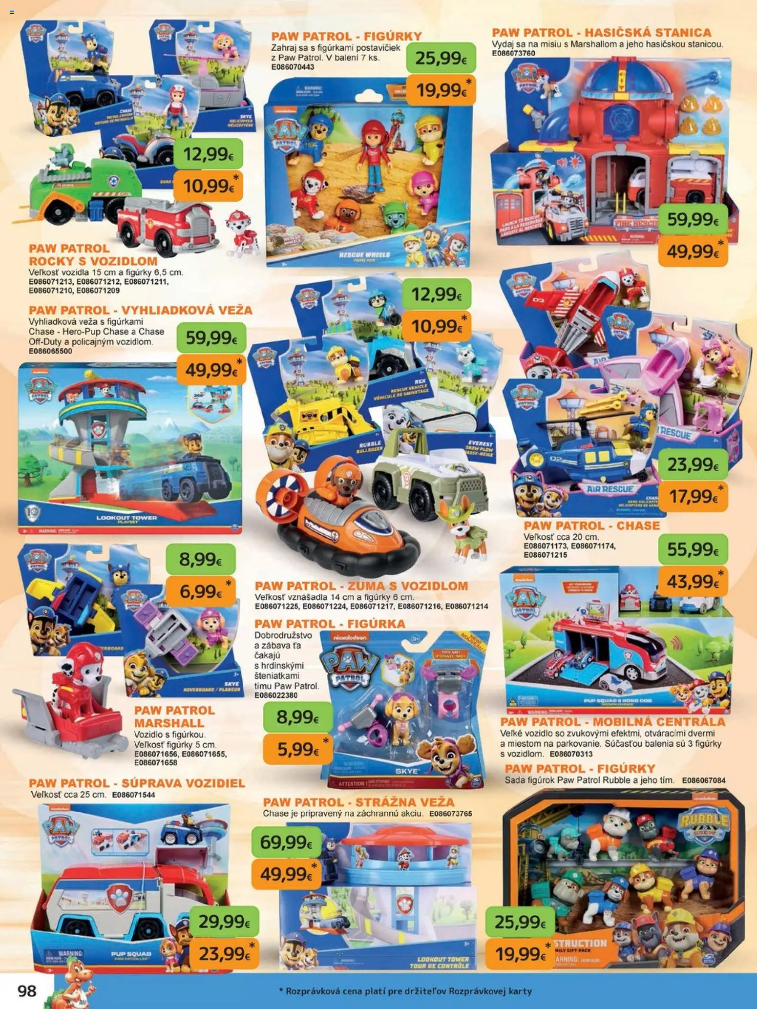 Nové Dráčik akcie – leták je platný od 03.10.2025 | Strana: 110