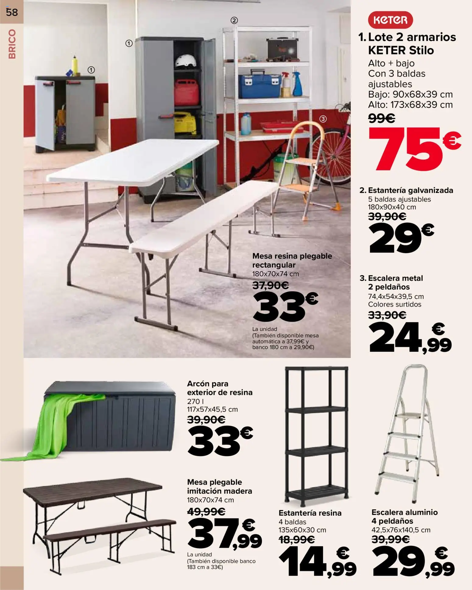 Carrefour folleto │ válido desde el 09.01.2026 | Página: 58 | Productos: Mesa