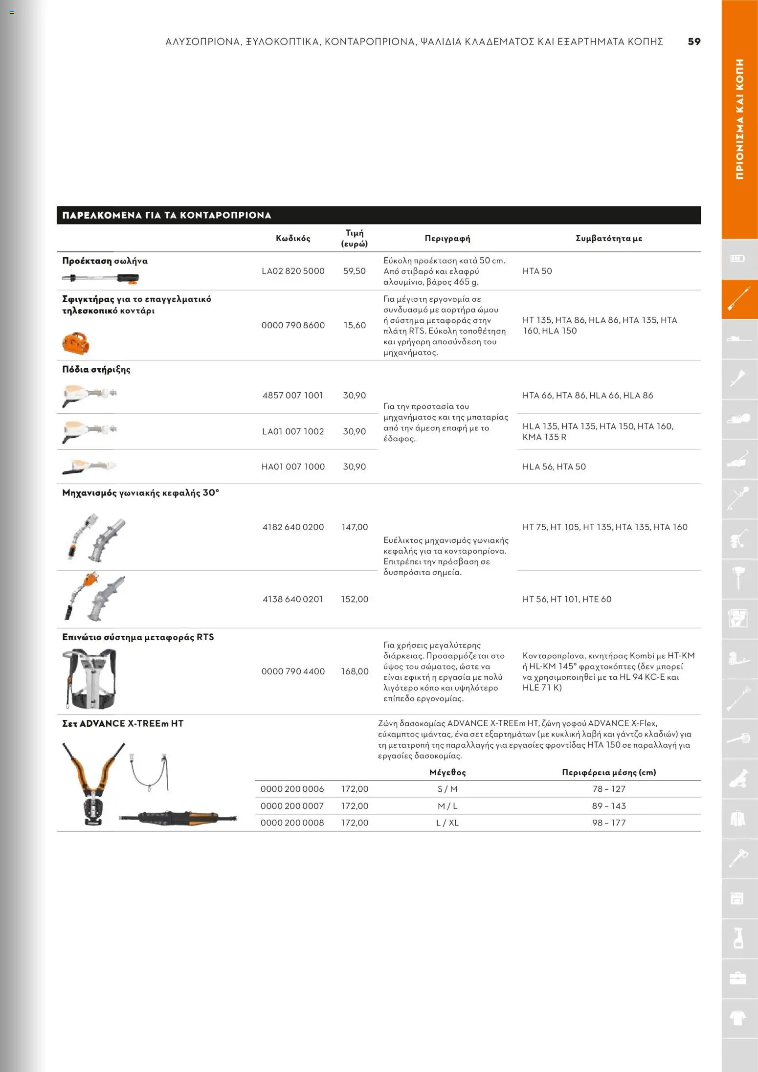 Stihl - Κατάλογος – σε ισχύ από 01.02.2026 | Σελίδα: 60