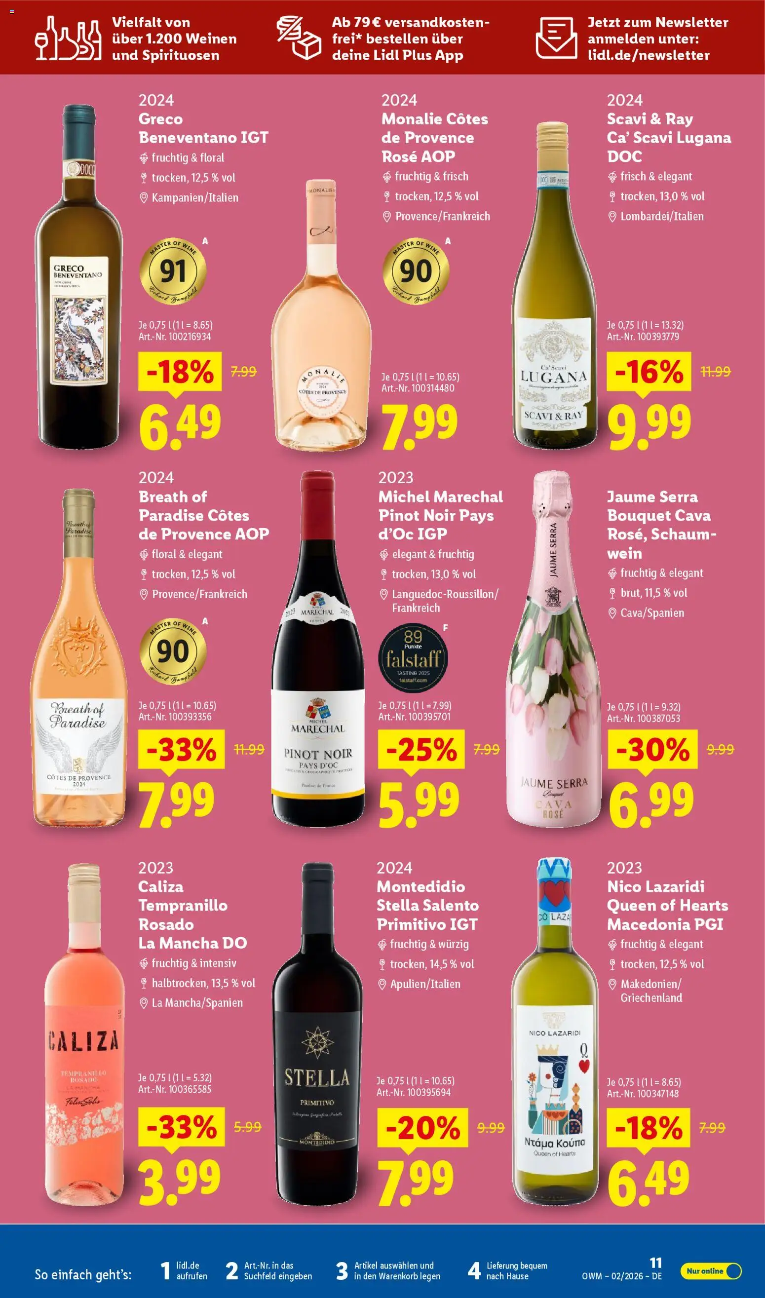 Lidl - Prospekt – gültig ab 01.02.2026 | Seite: 11 | Produkte: Wein