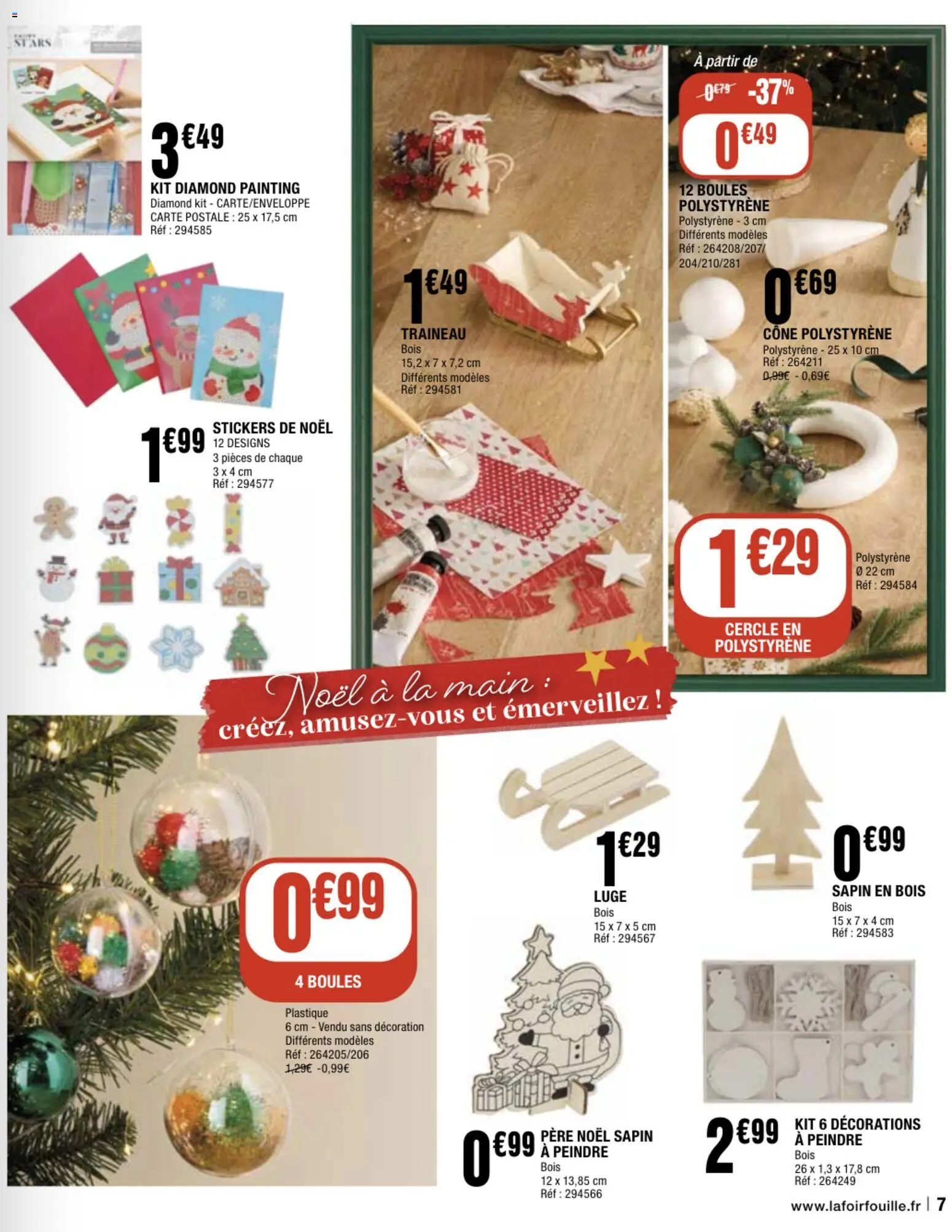 {H1} | Page: 7 | Produits: Diamond painting, Sapin en bois