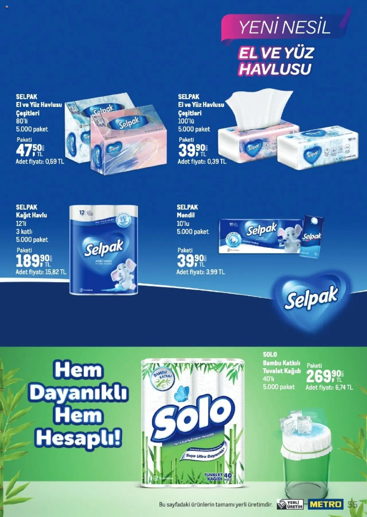 Metro Q4 Tedarikçi Flyer - 23.09.2025 tarihinden itibaren geçerlidir | Sayfa: 55 | Ürünler: Tuvalet, Kağıt havlu, Tuvalet kağıdı, Yüz havlusu