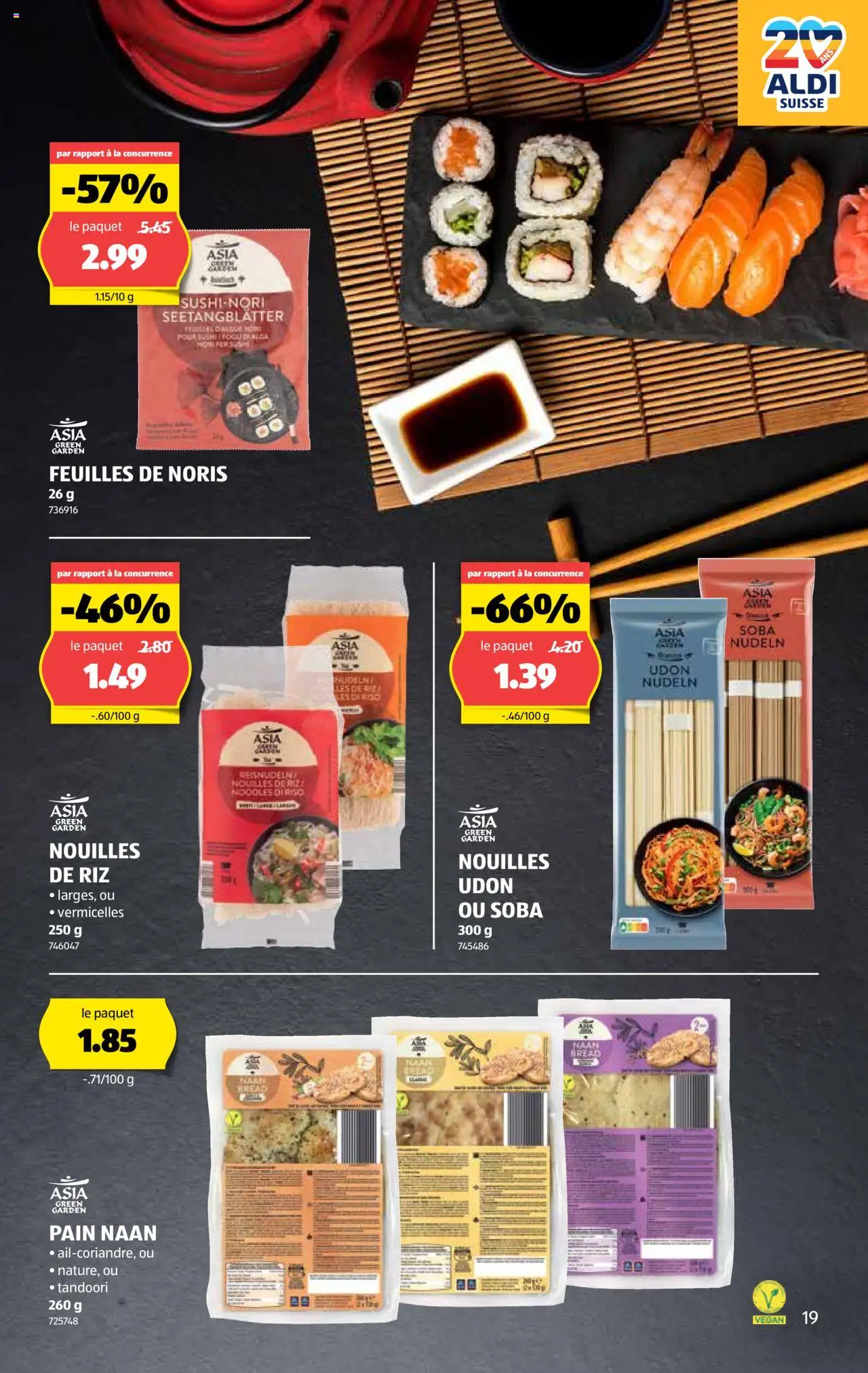Aldi Prospectus ab 24.07.2025 | Seite: 20 | Produkte: Nudeln