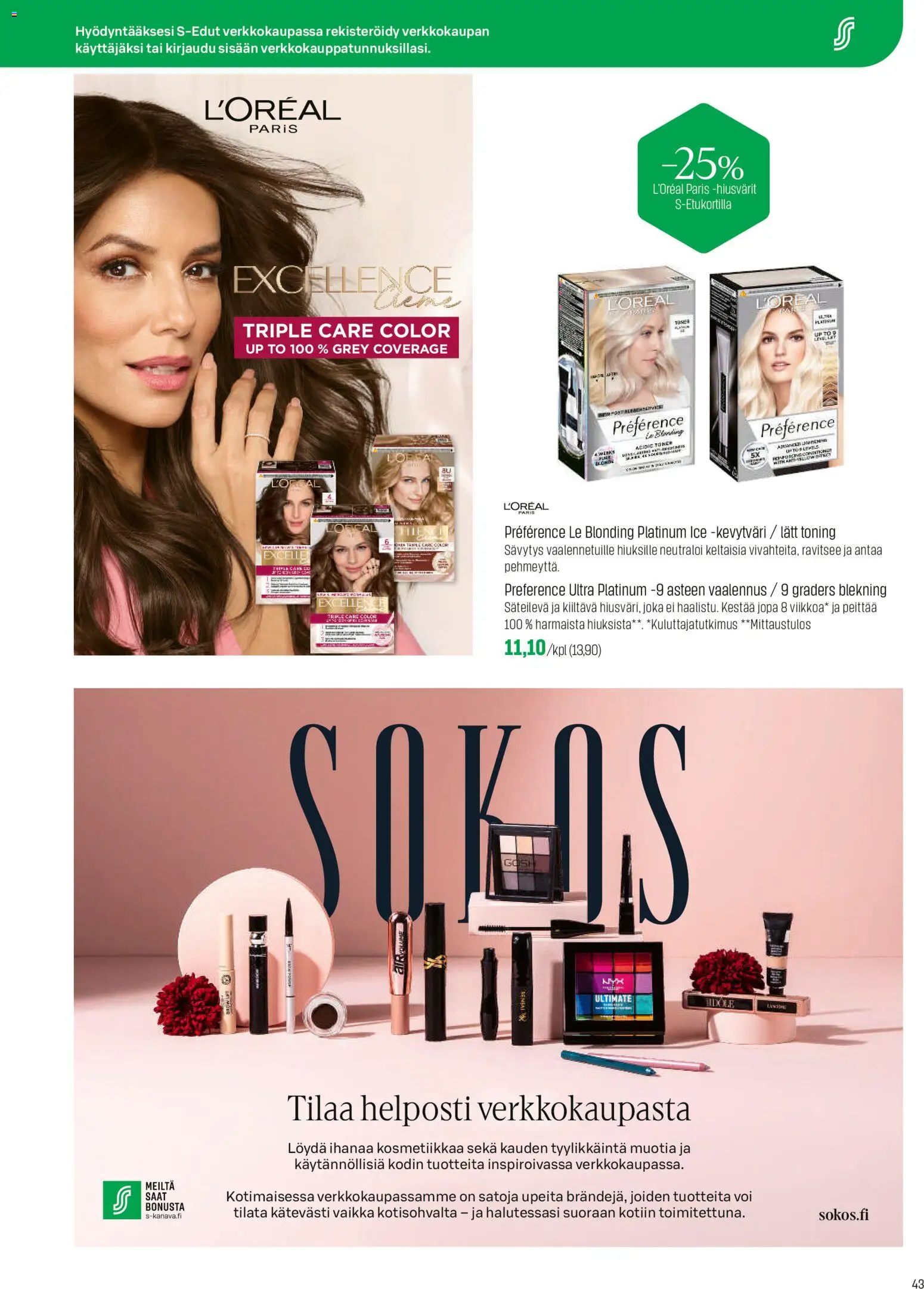 Sokos tarjoukset – voimassa 27.12.2025 alkaen | Sivu: 43 | Tuotteet: Voi