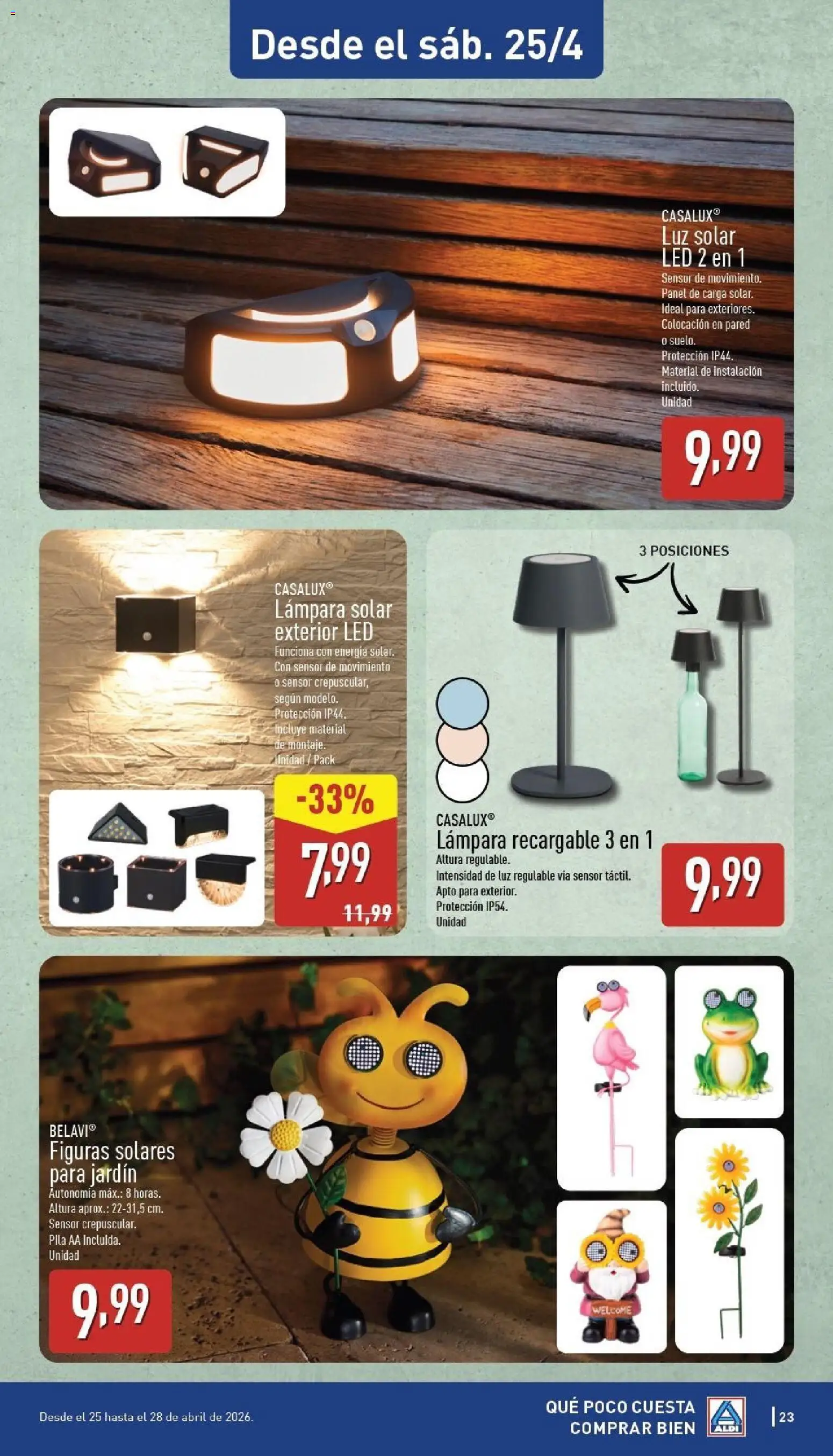 Aldi folleto Península │ válido desde el 20.04.2026 | Página: 23