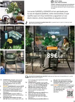 Vista previa Catálogo IKEA Muebles de exterior válido desde el 17.12.2025 | Página: 9