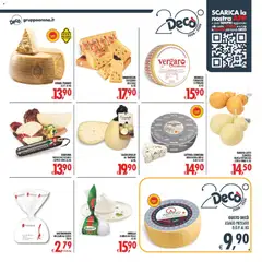 Anteprima del volantino Decò volantino Maxistore, Supermercati Lipari valido a partire dal 17.04.2026 | Pagina: 9 | Prodotti: Provolone, Tè, Latte, Burrata