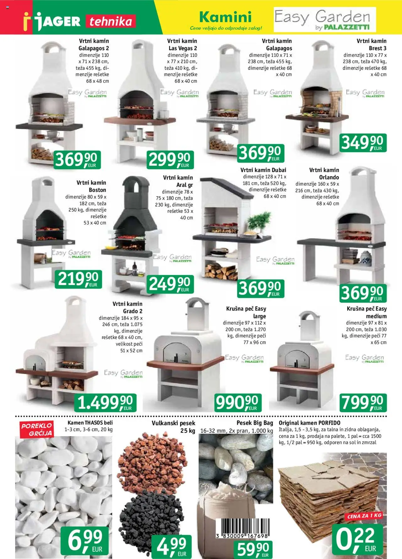 Jager katalog tlakovcev │ velja od 14.04.2025 | Stran: 12 | Izdelki: Teza, Sol