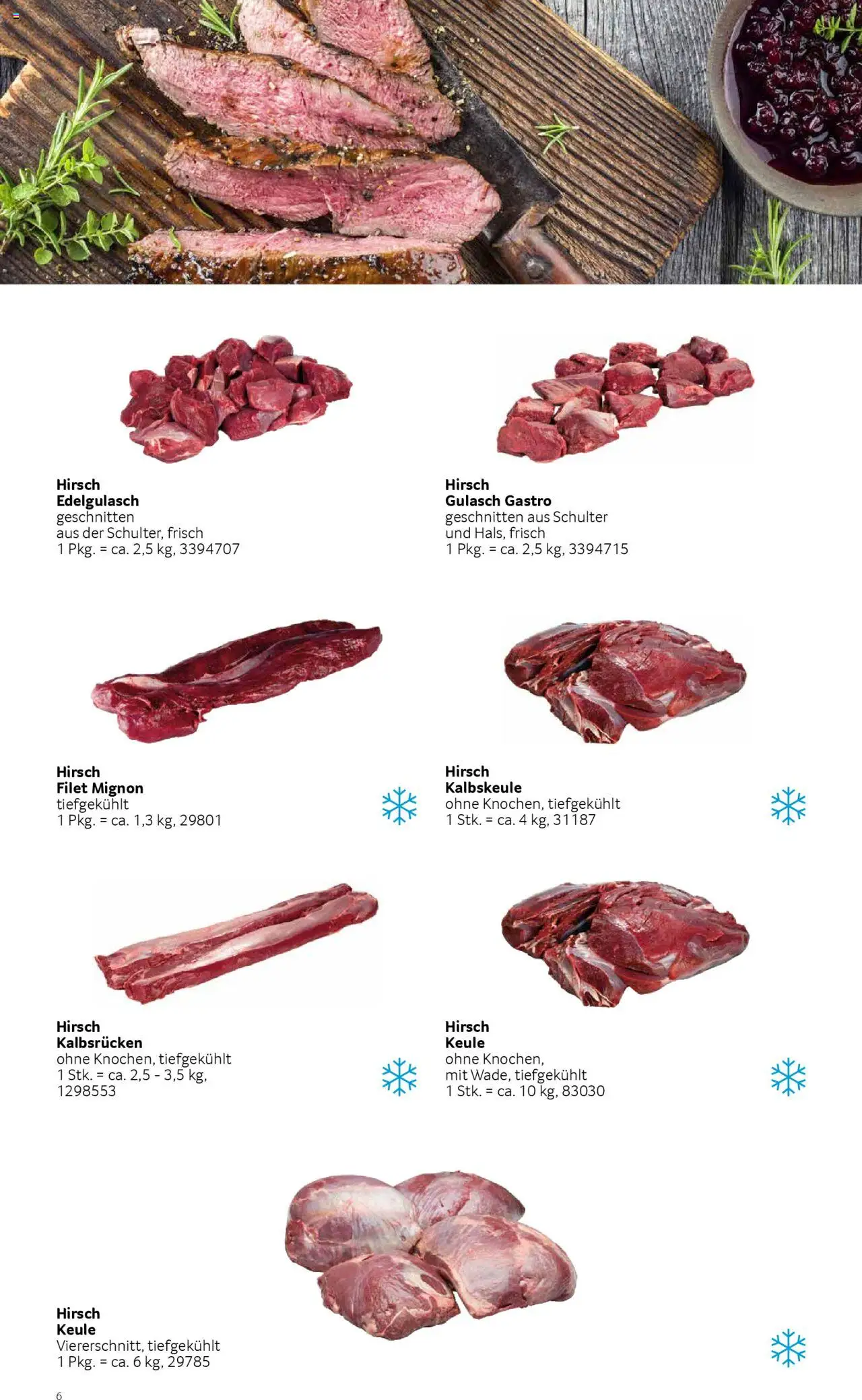 Transgourmet Highlight-Folder Wild gültig ab 26.08.2024 | Seite: 6