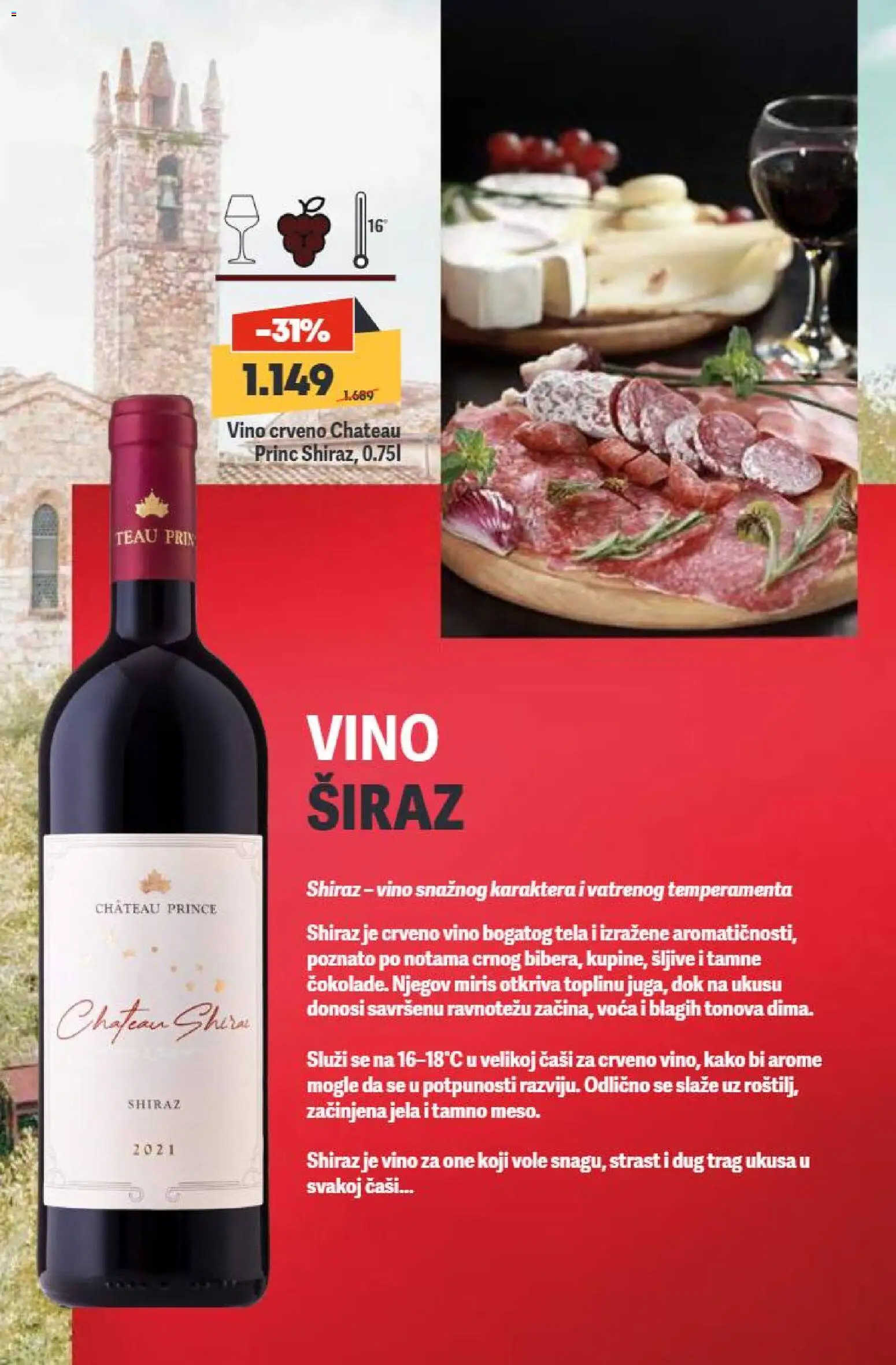 Mega Maxi katalog - važi od 13.11.2025 | Strana: 8 | Proizvode: Miris, Crveno vino, Vino