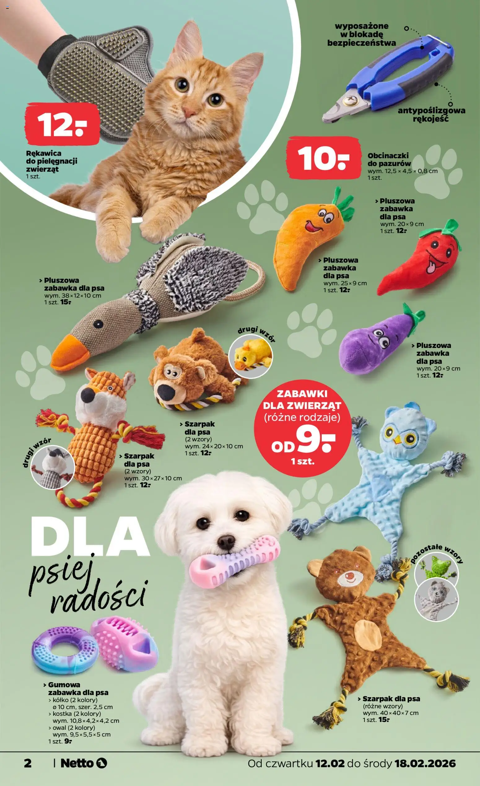 Netto gazetka - Non Food od 12.02.2026 | Strona: 2 | Produkty: Zabawka dla psa
