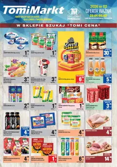 Pogląd oferty "TomiMarkt Gazetka" - ważna od 22.01.2026
