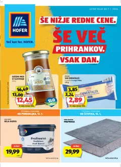 Hofer katalog akcije – veljaven od 07.01.2026