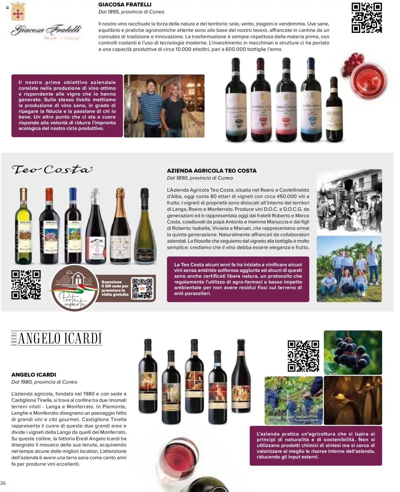 Volantino Ipercoop del 02.10.2025 | Pagina: 36 | Prodotti: Vino, Bottiglia, Terra