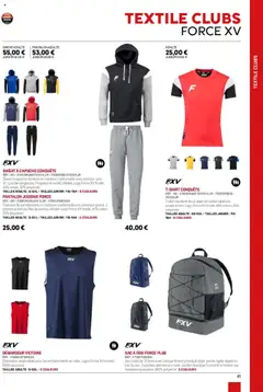 Sport 2000 - Prévisualisation de Sport 2000 catalogue valide à partir de 28.05.2024 | Page: 41 | Produits: Sac, Sweat à capuche, Pantalon, Sac à dos